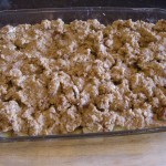 Apple Crisp with Oatmeal Cookie Topping
