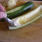 Baked Stuffed Zucchini Squash 