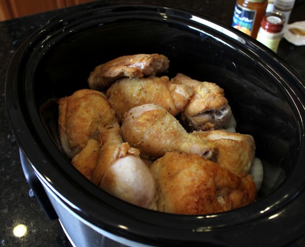 Indian Inspired Crock Pot Curry Chicken