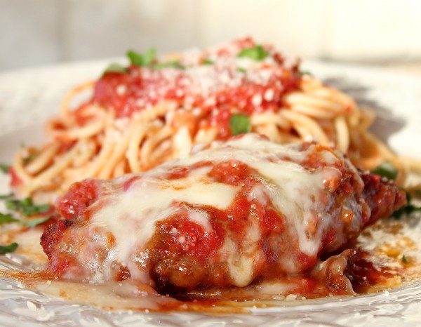 chicken parmigiana pasta