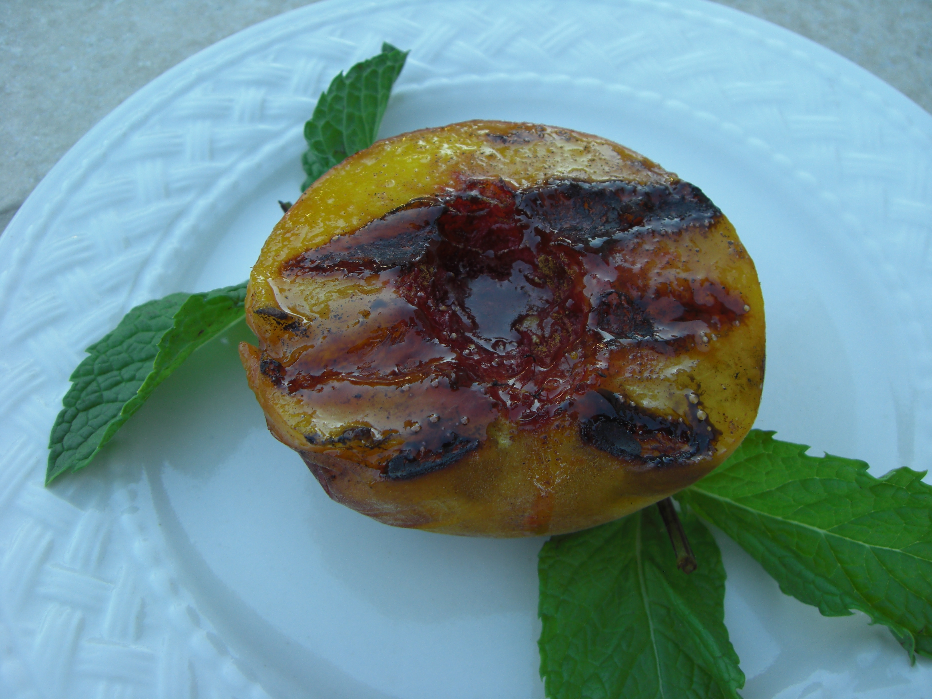 Grilled Peaches Recipe