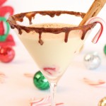 Italian Eggnog Martini-A Holiday Cocktail