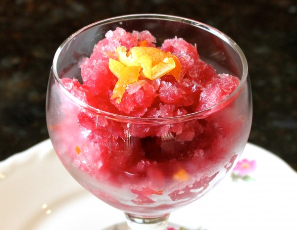 Pomegranate Granita – Made With POM Wonderful Pomegranate Juice