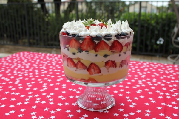 Simple Dessert Recipe Ideas: Berry and Vanilla Cream Trifle