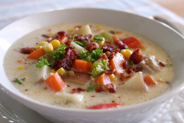Slow Cooker Chicken Corn Chowder – Easy Crock Pot Soup