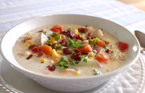 Slow Cooker Chicken Corn Chowder – Easy Crock Pot Soup