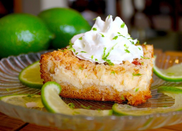 Key Lime Cream Cheese Crumble Cake – A Key Lime Bar Recipe