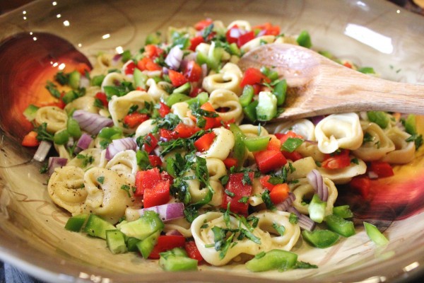 Judie’s Almost Famous Tortellini Salad – A Party Favorite – Cooking ...