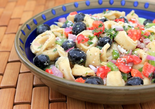 Judie’s Almost Famous Tortellini Salad – A Party Favorite