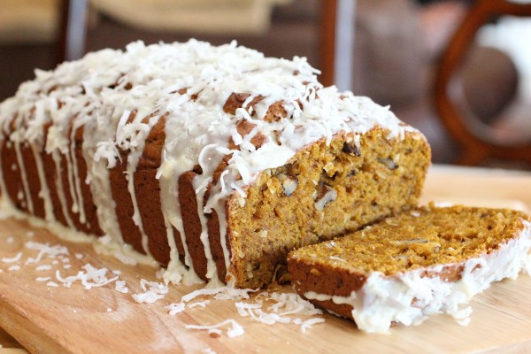 Coconut Pumpkin Bread – Pumpkin Bread with a Twist – Thanksgiving Dessert Ideas