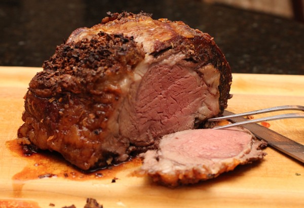 Onion-Crusted Beef Prime Rib Roast Recipe 