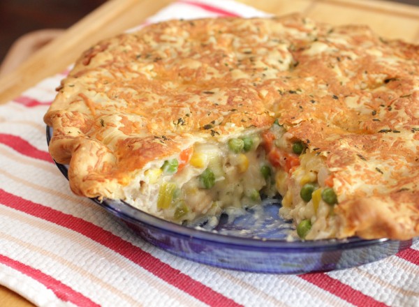 Chicken Pot Pie with Herb and Cheddar Crust – A Step-By-Step Recipe