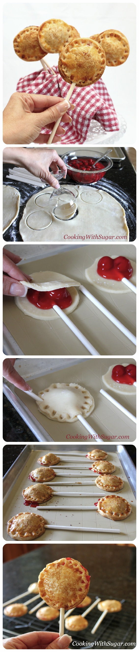Dessert on a Stick – Delicious Cherry Pie Pops Are As Easy as Pie